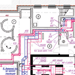 проектирование вентиляции цокольного этажа банного комплекса частного дома